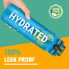 Sports Water Bottle 32oz Large Flip Top Leak Proof Lid One Click Open Non-Toxic BPA Free & Eco-Friendly Tritan Plastic Bottle