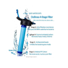 Activated Carbon Filter Water Bottle Portable Bottle