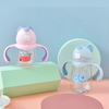 500Ml Portable Cute Sippy Bottle Kindergarten With Handle Drop and Leak Proof