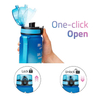 New Design BPA Free 1000ML Plastic High Quality Tritan Gym Sports Motivational Water Bottle with Custom logo