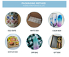 12Oz Cartoon Wide Mouth Transparent Eco Friendly Tritan Kid Plastic Water Bottle With Straw Handle