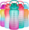 2.2L BPA Free High Temperature and Fall Resistant Large Capacity Portable Mountain Climbing Plastic Water Bottle