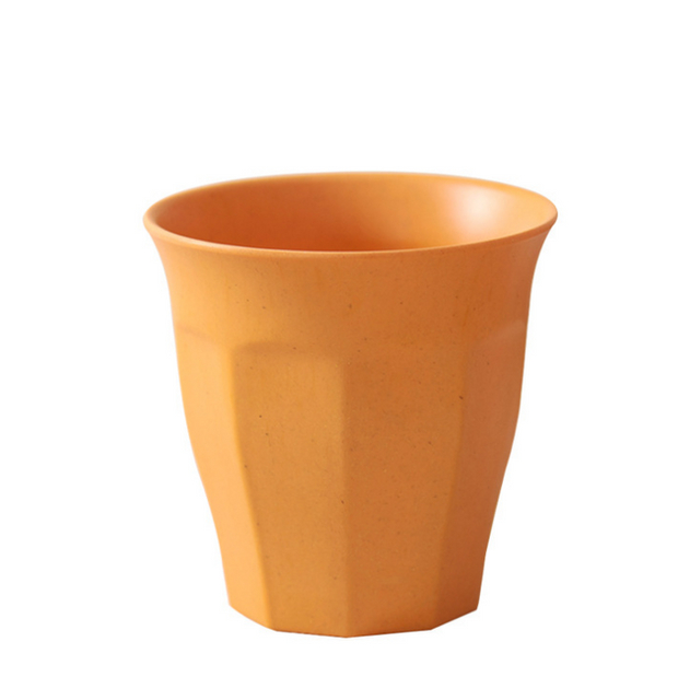 Brief Style Degradable Bamboo Fiber Coffee Cup Custom