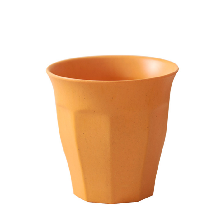 Brief Style Degradable Bamboo Fiber Coffee Cup Custom