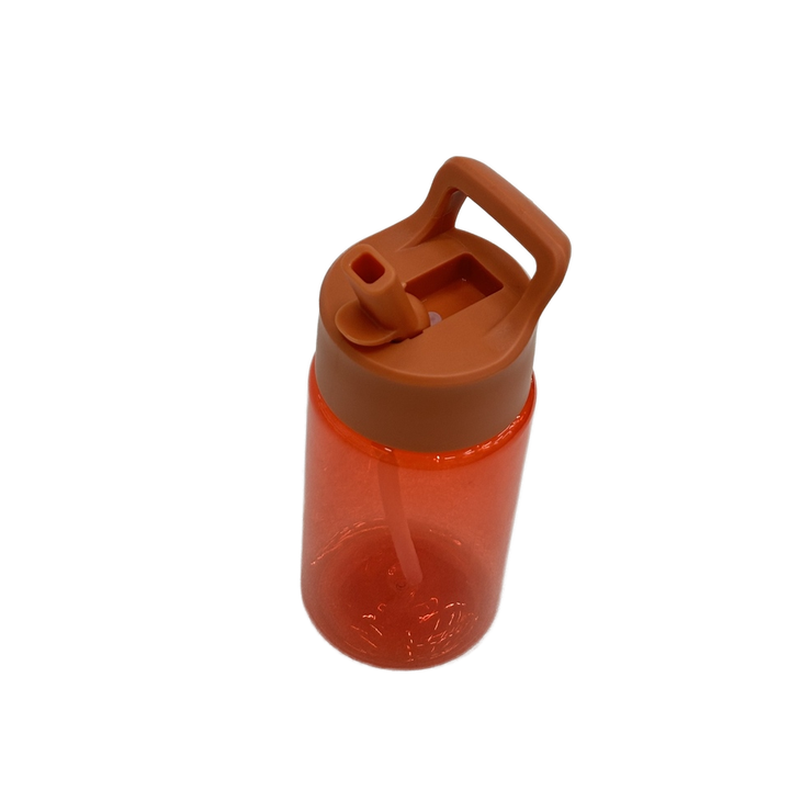 Wholesale Simple Straight Plastic Water Bottle with Dual Capacity Outdoor Portable Straw Water Bottle