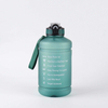 74oz Leak Proof Tritan Material BPA Free 2.2L Motivational Water Bottle with Straw & Big Handle