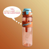 1000ml BPA Free 32oz Plastic Drinking Sports Tritan Drink Water Bottles with Silicone Suction Nozzle