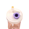 17oz Stylish Colorful Straw Lid Beverage Cup and Tea Cup Custom logo