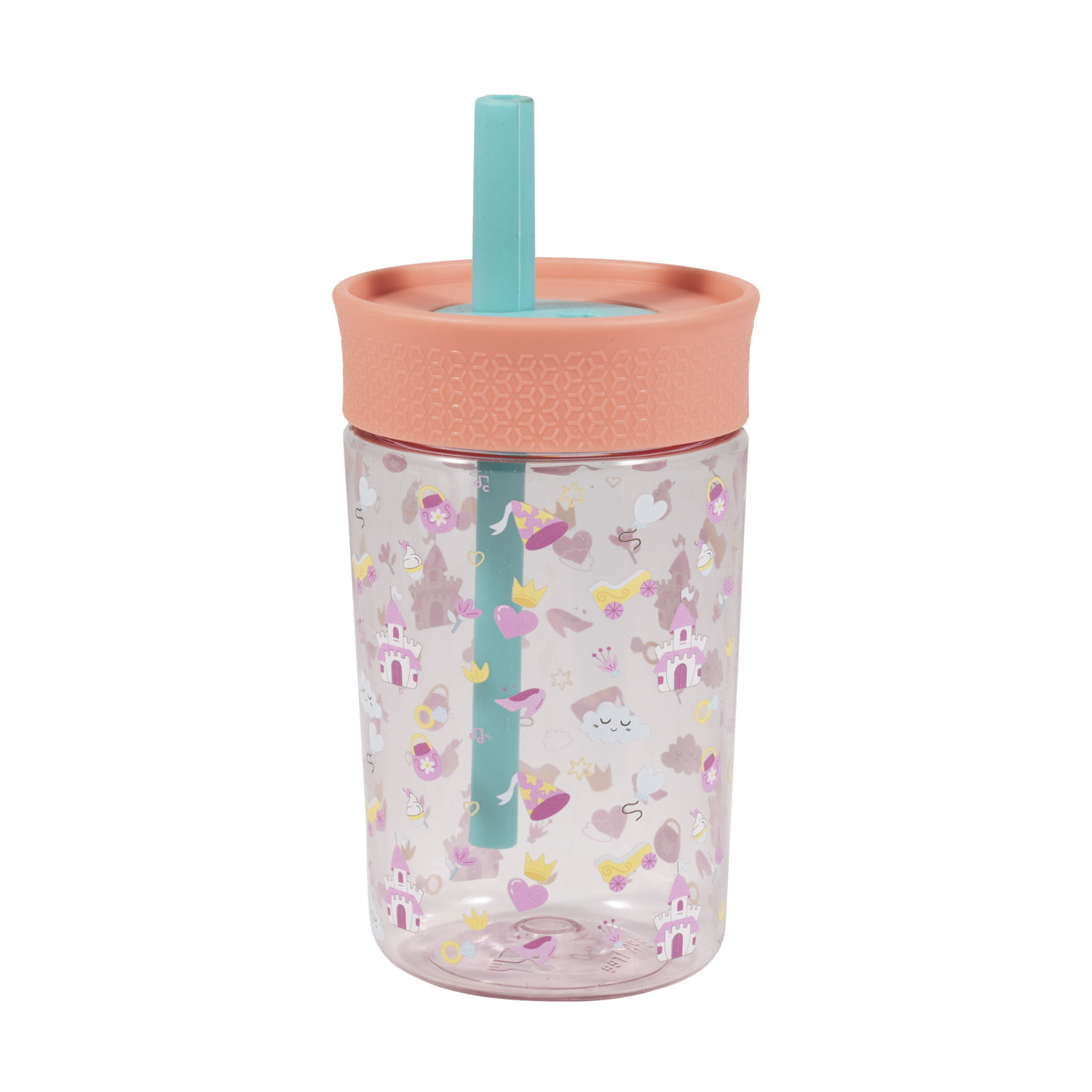 450ml Customizable Factory Supply Plastic Tumbler Straw Cups BPA Free Mini Plastic Water Bottle with Silicone Spouts