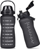2200ml Wholesale Factory Direct Sale Gym Bpa Free Custom logo Plastic Sports Transparent Drinking Bottles
