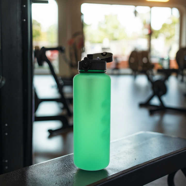1.5L Sports and Fitness Water Cup with Body for Easy Grip and Wide Bottom Water Outlet with a Filter Screen