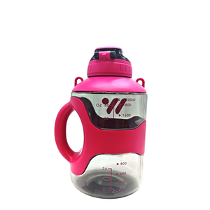 Direct Drinking Leak Proof Tritan Material BPA Free 2.2L Water Bottle with Measurement Markings