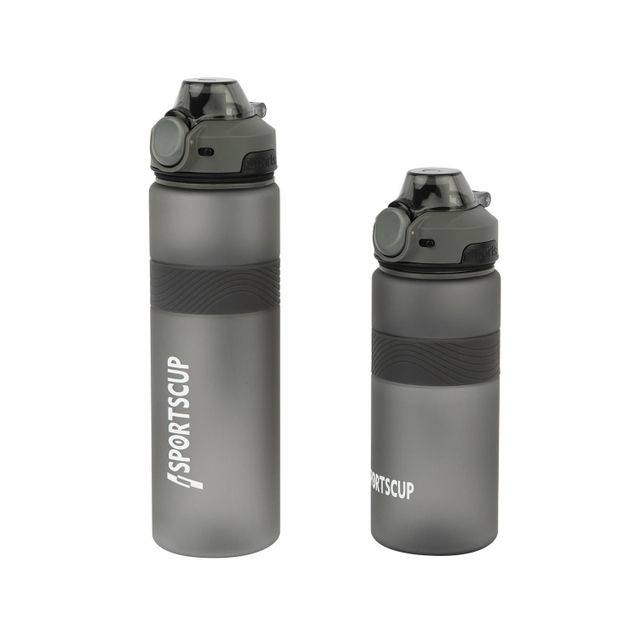 Plastic Water Bottle 32oz with Lock Buckle Lid with a Non slip Silicone Ring and Not Easy to Leak and Is Suitable for Sports