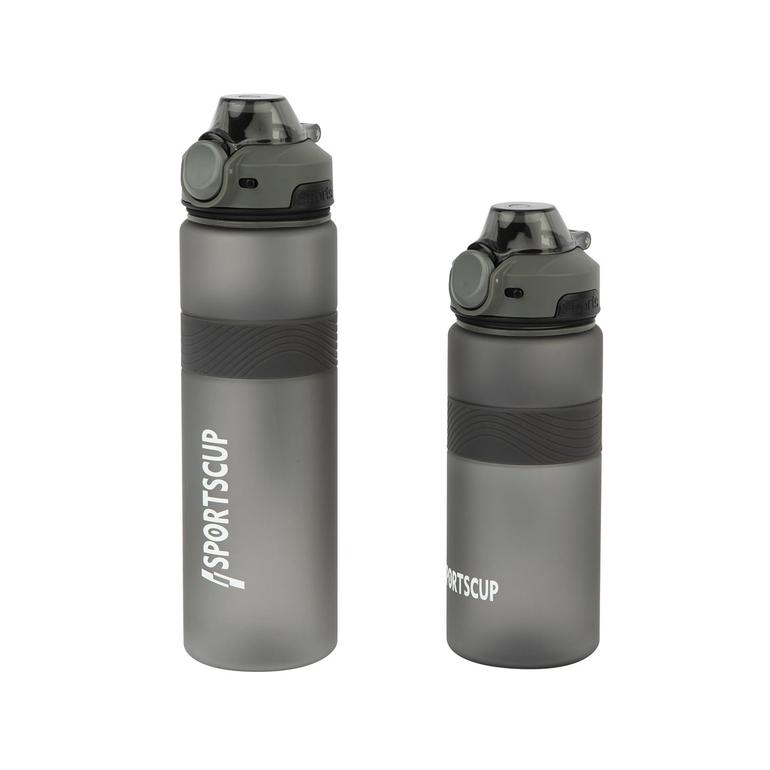 Plastic Water Bottle 32oz with Lock Buckle Lid with a Non slip Silicone Ring and Not Easy to Leak and Is Suitable for Sports