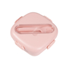 650Ml Hot selling Plastic Bento Box Leakproof Lunch Container RPET Material food grade