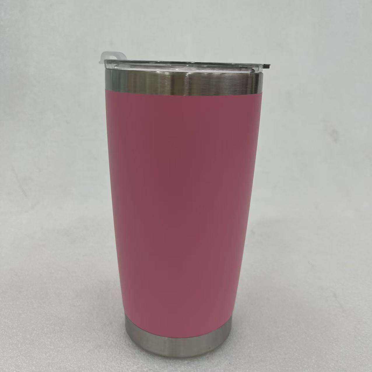 Simple Office Coffee Stainless Steel Cup 18oz Car Drinking Vacuum Insulated