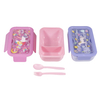 1000ML Cartoon Children'S School Lunch Box Bento Kids Lunch Box With Spoon Baby Food Lunch Box