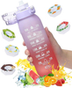 650Ml Outdoor Ecofriendly Healthy Motivational Plastic Sports Water Bottle With Flavour Pods