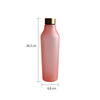 850ml Simple Plastic Water Bottles Clear Drinking Cup Transparent Drinking Travel Bottle