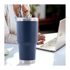 30oz Double Wall Insulated Powder Coated Tumblers Cup Personalized Stainless Steel 304 Vacuum Flask Cups With Lid