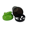 New Design Custom Logo Printed Black Protein Shaker Bottle With Logo