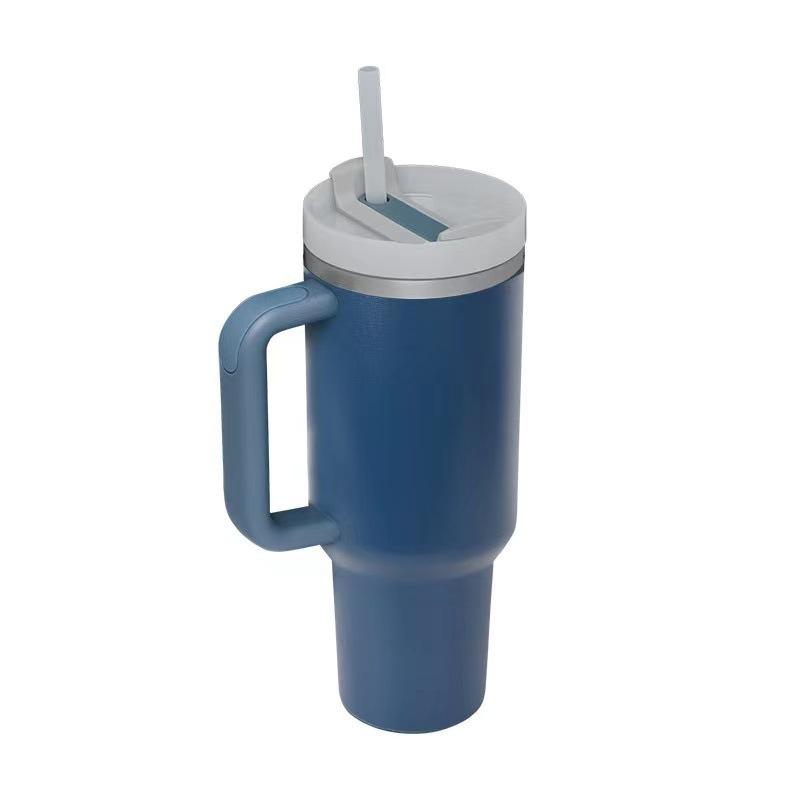 40oz Premium Coffee Travel Mugs Stainless Steel Tumbler Cups Keep Cold Wholesale in Bulk With Straw