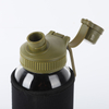 32Oz 1 Bouteilles D Eau En Verre Liter 1L 1000Ml Borosilicate Drinking Glass Water Bottle With Bag