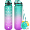 Botella De Agua Bonita Bouteilles Deau Pour Lecole Des Enfants 1L Motivationa Cute New Design Water Bottle for Adults