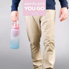 Garrafa Agua Botellas De 2 Litros 2L Logo Custom Eco Friendly Bottles Wholesale Water Bottle With Straw