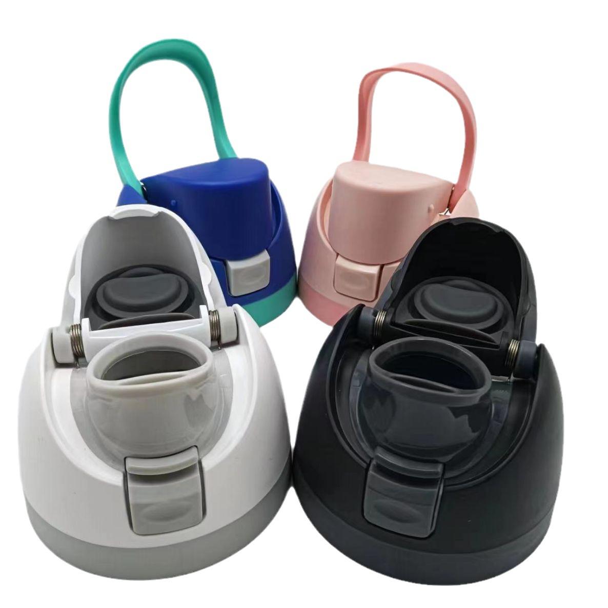 700ml Portable Large Capacity Handle Thermal Cold Cups Car Straw Cup 24oz Sports Bullet Water Bottle with Lids and Straws