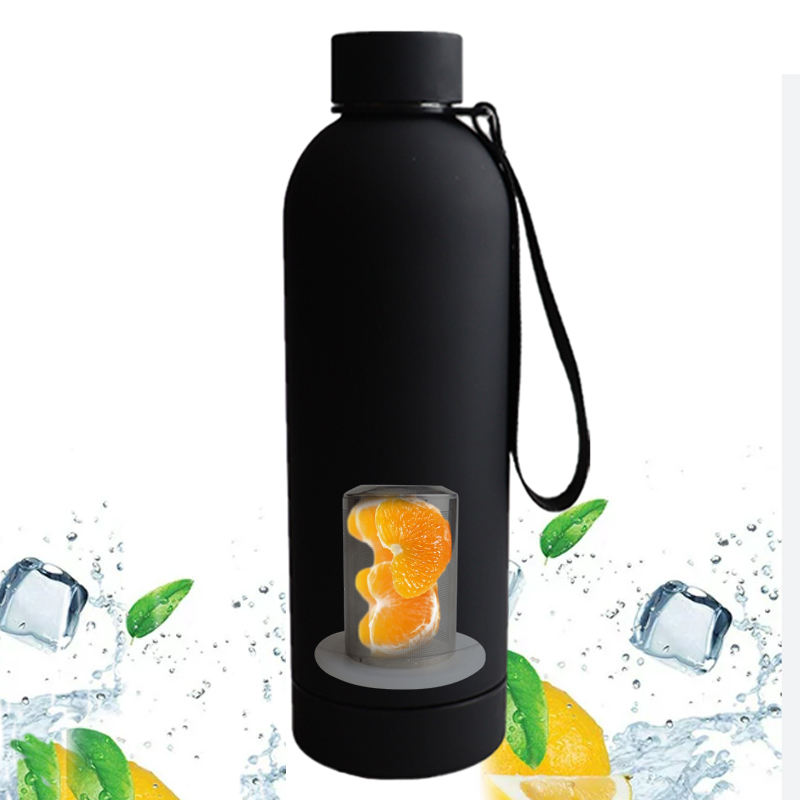 500ml Customized Insulated Stainless Steel 304 Tea Infuser Water Bottles Vacuum Flask Bottle Bpa Free Cup