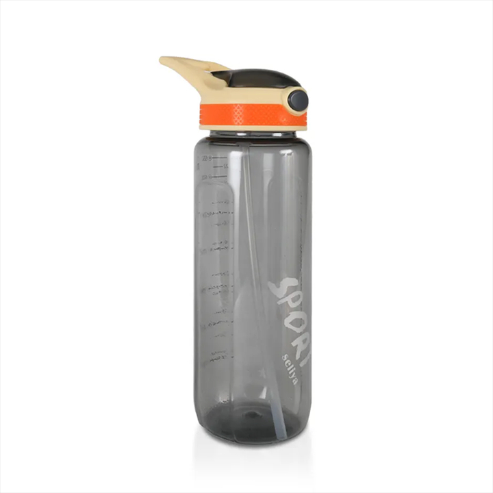 Garrafas De Agua Plastico Sem Bpa Cheap Good Quality Easy Clean Plastic Straws Water Bottles