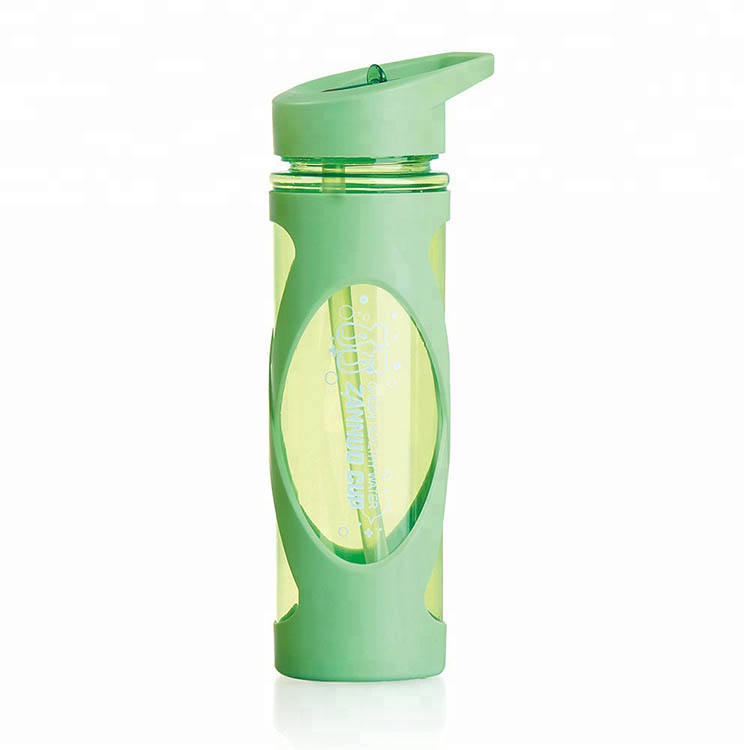 Garrafa De Agua Para Viagem Modern Leakproof Custom Fitness Drink Plastic Water Bottle With Straw
