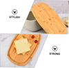 Big Capacity High Quality Durable Material with Strong Stability Elevated Design with Bamboo Lid Household Bread Box Food