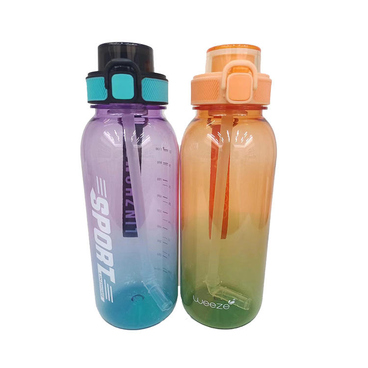 Garrafa De Agua 1L Oem 1000Mls 1 Liter Bpa Free Reusable Bottles Gym Sports Water Bottle