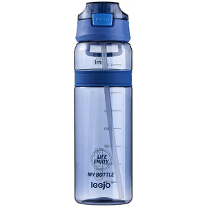 Tritan Flasche Bpa Free High Quality Plastic Sports Drink Bottles in Bulk Water Bottle With Straw