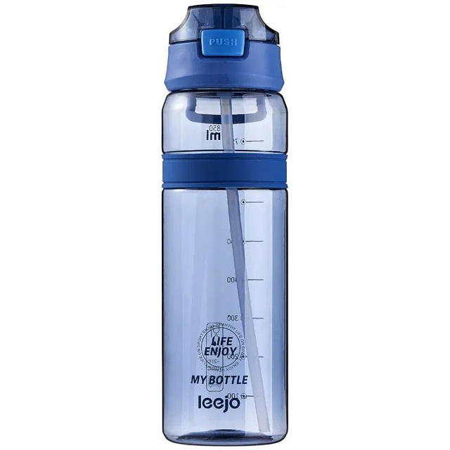 Tritan Flasche Bpa Free High Quality Plastic Sports Drink Bottles in Bulk Water Bottle With Straw