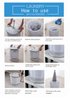 Portable Hand Cranked Manual Clothes Non-Electric Washing Machine and Spin Dryer