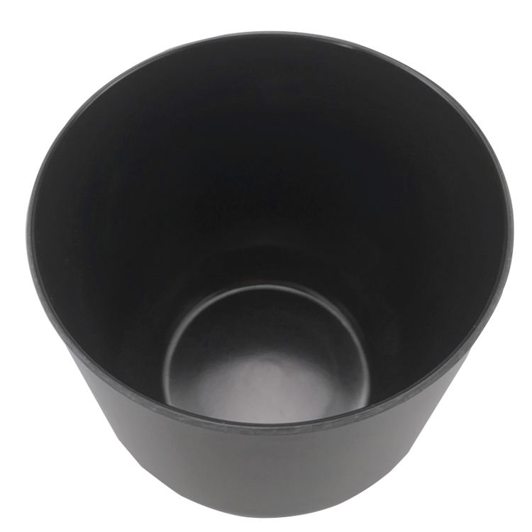 Eco-friendly Unbreakable Custom Printing Bamboo Fiber Flower Pot for Garden
