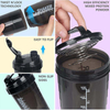 High Quality 600Ml 600 Ml Multi Functional Plastic Protein Gym Sports Shaker Bottle With Pill Box