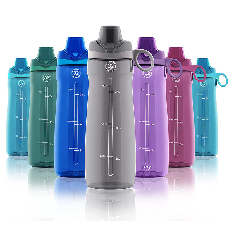 Hot 32OZ 750ML BPA Free Tritan Plastic Water Bottle Space Cup Water Bottle