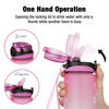 Bpa Free 450ml Tritan Plastic Kids Drinking Bottle Water Bottle With Straw