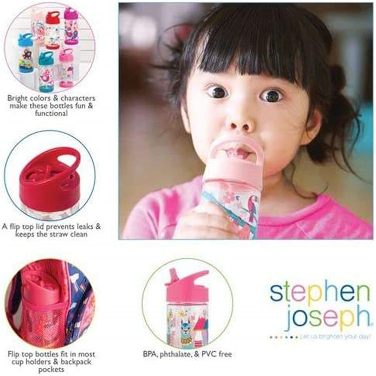 10 Oz 10Oz 300 Ml 300Ml Kids Plastic Drinking Drinks Water Bottle