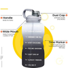 128OZ 3.78L square Leak-proof Gift Outdoor Sports clear BPA FREE Plastic Water Bottle Soft Plastic Water Bottle