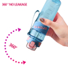 2024 Custom Logo Bpa Free 32Oz 32 Oz 1000Ml 1 Litre 1L Petg Tritan Plastic Sports Gym Water Bottle