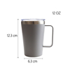 Stainless Steel 12oz Tumbler with Handle Tumblers Wholesale Bulk Coffee Mug