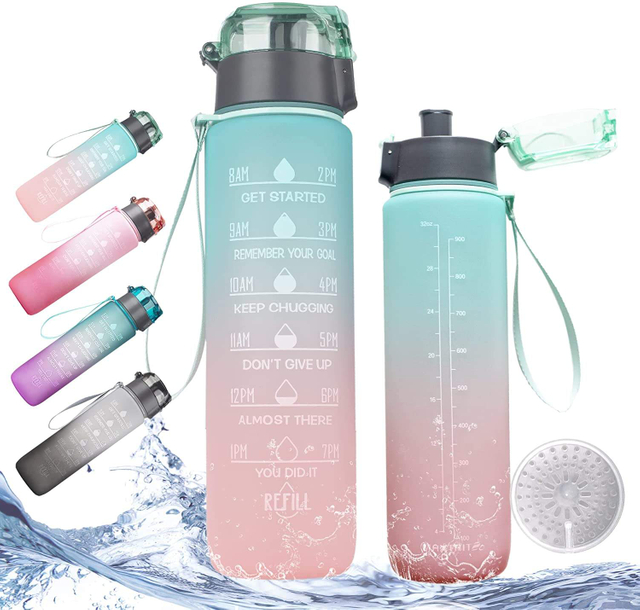 Tritan Plastic Water Bottle 1L 32oz