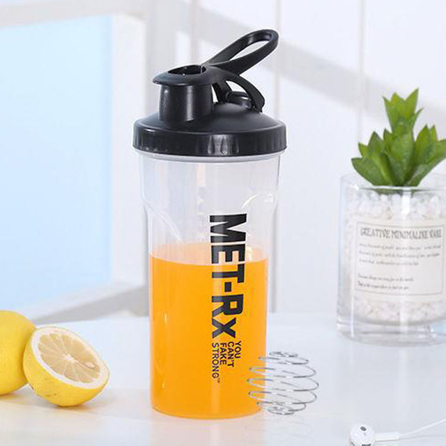 700ML High Quality Custom Logo Protein Shaker Bottle Fitness Sports Plastic Shake Water Cup