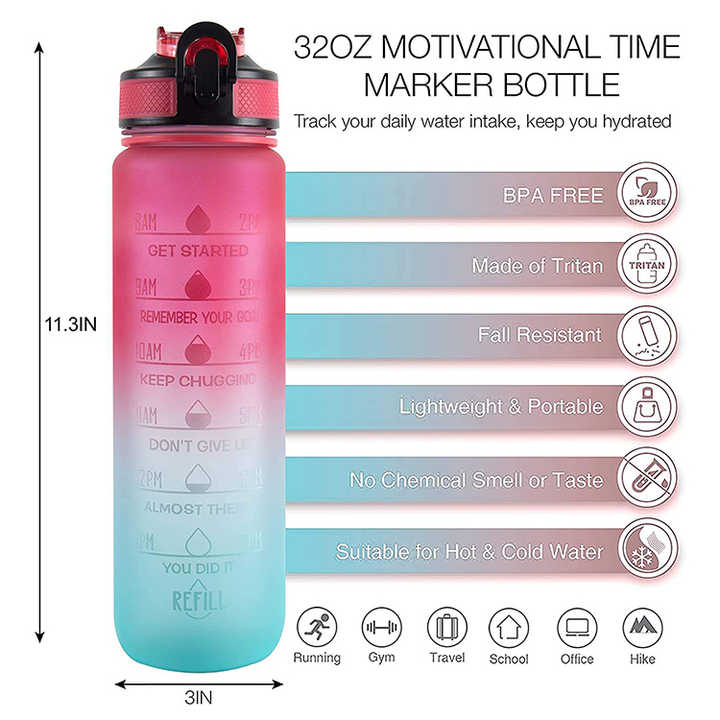 Precio De Botellas De Plastico Custom Plastic Clear Adult Water Bottle Bottles With Custom Logo