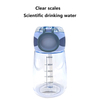High Quality 400Ml Wide Mouth Leakproof Small Clear School Fancy Plastic Water Bottles for Kids Children